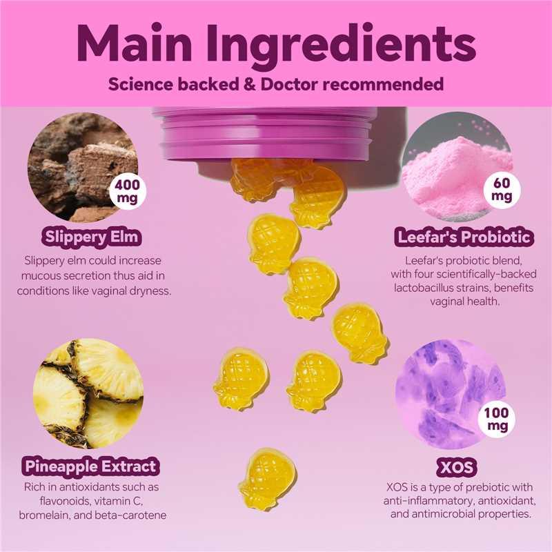 LEEFAR | Feminine Probiotics Gummies