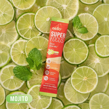 Nello Superfocus | Mezcla de bebida nootrópica