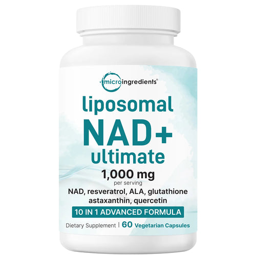 Liposomal NAD+ | Ultimate 1000mg, 60 Veggie Capsules
