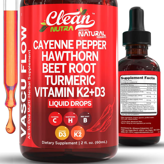 Cayenne Pepper Supplement Liquid Drops