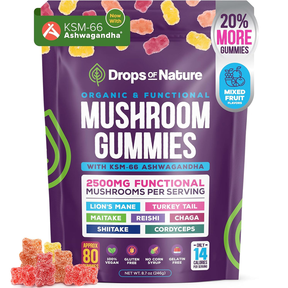 Herbivance™ - Mushroom Gummies